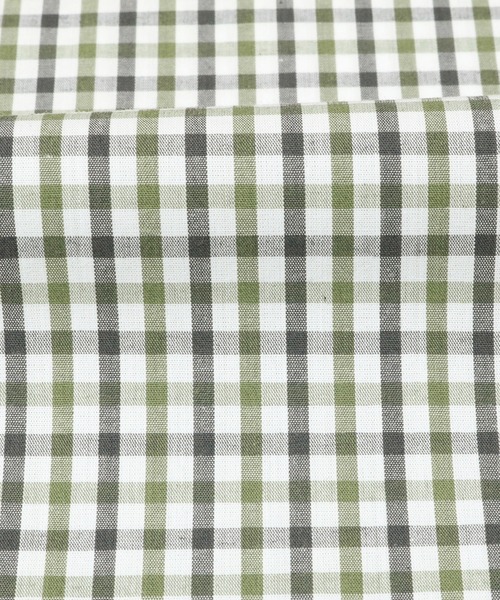 Pitta Re:)（ピッタリ）の「ラウンドテール ボタンダウン 半袖カジュアルシャツ（シャツ/ブラウス・メンズ・ライトカーキ・LL/S/M/L）」の8枚目の写真