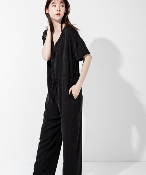 セール Style4 ソフトカラーツイルオールインワン ワンピース Million Carats ミリオンカラッツ のファッション通販 Zozotown