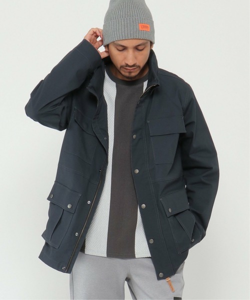 ikka（イッカ）の「【WEB限定】T-MAC OUTING キャンピングジャケット（カバーオール・メンズ・マスタード/ネイビー/ダークネイビー/オリーブ/ベージュ・M/XL/L）」の4枚目の写真