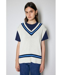 MOUSSY | VARSITY KNIT ベスト(ベスト)