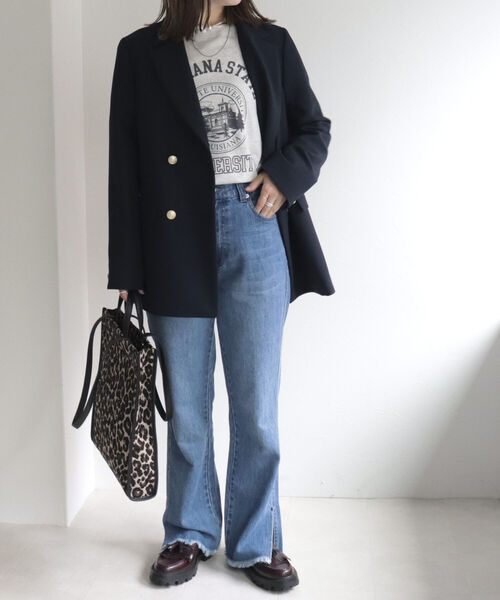 fredy emue(フレディエミュ)の「ジャガード2ハンドルトートバッグ(トートバッグ・レディース・ベージュ系その他/ブルー系その他/ブラック系その他・FREE)」の19枚目の写真