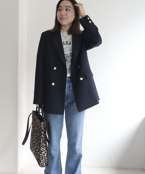 fredy emue(フレディエミュ)の「ジャガード2ハンドルトートバッグ(トートバッグ・レディース・ベージュ系その他/ブルー系その他/ブラック系その他・FREE)」の11枚目の写真