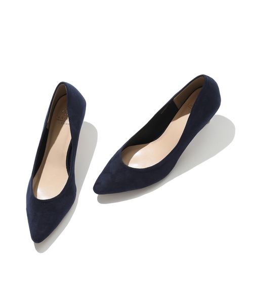 ROPE' PICNIC（ロペピクニック）の「リサイクルフェイクスエードプレーンパンプス（パンプス・レディース・ブラック/ベージュ/ネイビー・23.5cm/24.5cm/23.0cm/24.0cm/22.5cm/25.0cm）」の10枚目の写真