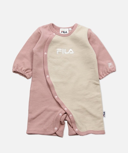 FILA(フィラ)の「FILA / フィラ ロゴ裏毛カバーオール(ロンパース・キッズ・C/B/A/E/D/F・50-60cm/60-70cm)」の6枚目の写真