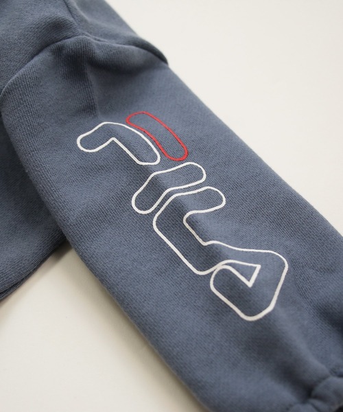 FILA(フィラ)の「FILA / フィラ ロゴ裏毛カバーオール(ロンパース・キッズ・C/B/A/E/D/F・50-60cm/60-70cm)」の17枚目の写真