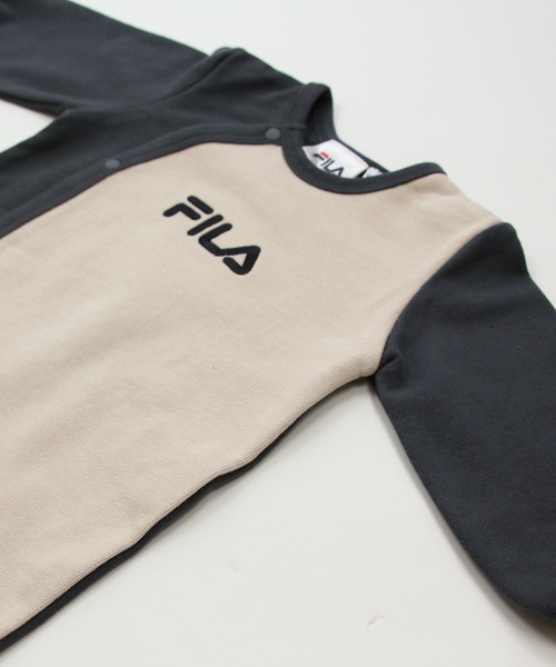 FILA(フィラ)の「FILA / フィラ ロゴ裏毛カバーオール(ロンパース・キッズ・C/B/A/E/D/F・50-60cm/60-70cm)」の7枚目の写真