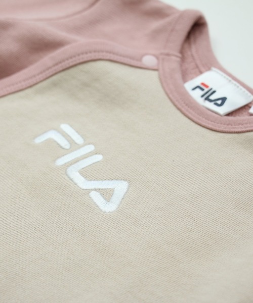 FILA(フィラ)の「FILA / フィラ ロゴ裏毛カバーオール(ロンパース・キッズ・C/B/A/E/D/F・50-60cm/60-70cm)」の13枚目の写真