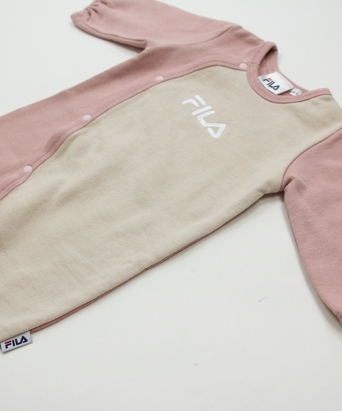 FILA(フィラ)の「FILA / フィラ ロゴ裏毛カバーオール(ロンパース・キッズ・C/B/A/E/D/F・50-60cm/60-70cm)」の8枚目の写真