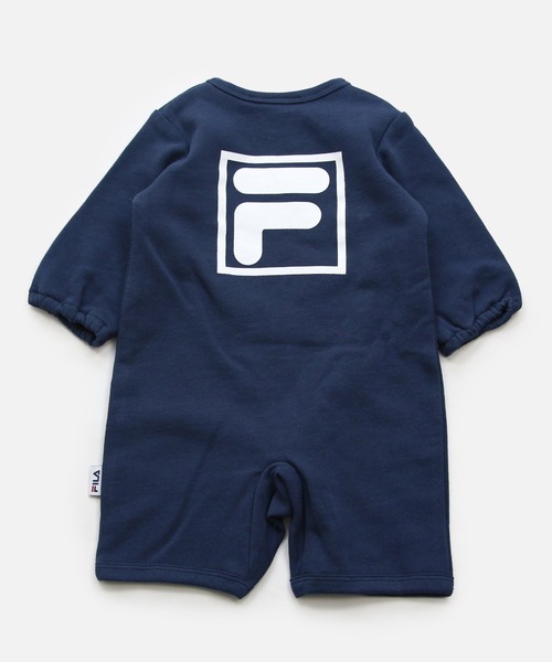 FILA(フィラ)の「FILA / フィラ ロゴ裏毛カバーオール(ロンパース・キッズ・C/B/A/E/D/F・50-60cm/60-70cm)」の9枚目の写真
