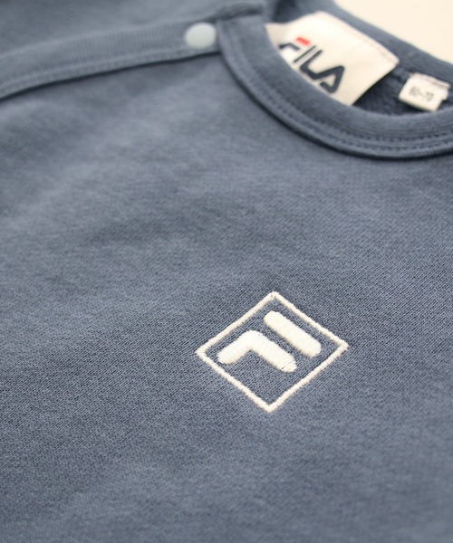 FILA(フィラ)の「FILA / フィラ ロゴ裏毛カバーオール(ロンパース・キッズ・C/B/A/E/D/F・50-60cm/60-70cm)」の19枚目の写真