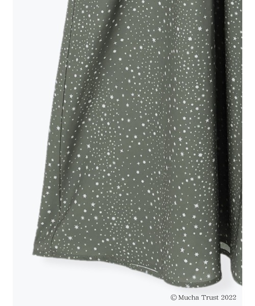 Te chichi（テチチ）の「【ミュシャコラボ】プリントシャーリングワンピース（ワンピース・レディース・ブラック/カーキ・ﾌﾘ-）」の13枚目の写真