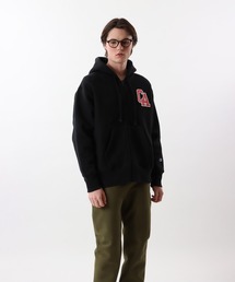 Champion（チャンピオン）の「【Champion/チャンピオン】メンズ リバースウィーブ(R) ジップフーデッドスウェットシャツ（パーカー・メンズ）」