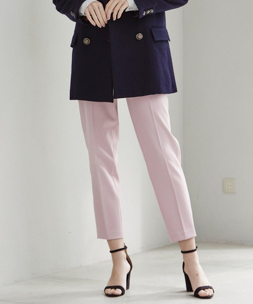 INED CLARO(イネドクラロ)の「ストレッチスティックパンツ(その他パンツ・レディース・アイボリー/ピンク/パープル/ベージュ/ブラック・7号/9号/11号/13号)」の1枚目の写真