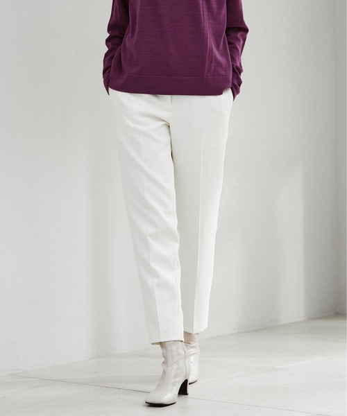INED CLARO(イネドクラロ)の「ストレッチスティックパンツ(その他パンツ・レディース・アイボリー/ピンク/パープル/ベージュ/ブラック・7号/9号/11号/13号)」の2枚目の写真
