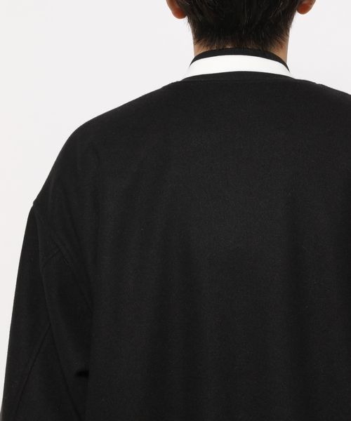 LOWRYS FARM（ローリーズファーム）の「ウールライクスタジャン　281583（スタジャン・メンズ・ブラック/ブラウン・MEDIUM/LARGE）」の13枚目の写真