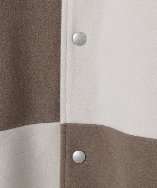 LOWRYS FARM（ローリーズファーム）の「ウールライクスタジャン　281583（スタジャン・メンズ・ブラック/ブラウン・MEDIUM/LARGE）」の8枚目の写真