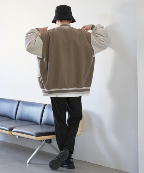 LOWRYS FARM（ローリーズファーム）の「ウールライクスタジャン　281583（スタジャン・メンズ・ブラック/ブラウン・MEDIUM/LARGE）」の19枚目の写真