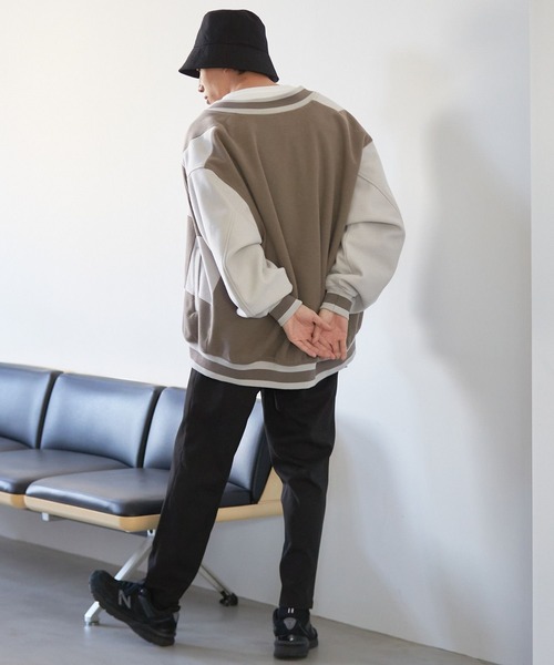 LOWRYS FARM（ローリーズファーム）の「ウールライクスタジャン　281583（スタジャン・メンズ・ブラック/ブラウン・MEDIUM/LARGE）」の20枚目の写真