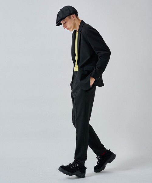 CITY TOKYO（シティトウキョウ）の「ハイストレッチスリムテーパードスラックス（スラックス・メンズ・グレイッシュベージュ/ブラック/ブラウン/ネイビー・2/3/1）」の10枚目の写真