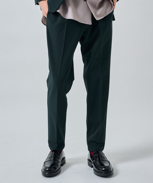 CITY TOKYO（シティトウキョウ）の「ハイストレッチスリムテーパードスラックス（スラックス・メンズ・グレイッシュベージュ/ブラック/ブラウン/ネイビー・2/3/1）」の12枚目の写真