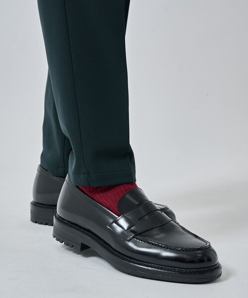 CITY TOKYO（シティトウキョウ）の「ハイストレッチスリムテーパードスラックス（スラックス・メンズ・グレイッシュベージュ/ブラック/ブラウン/ネイビー・2/3/1）」の13枚目の写真