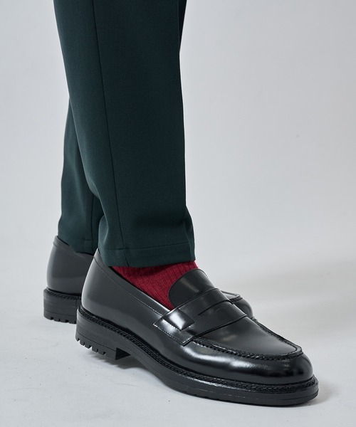 CITY TOKYO（シティトウキョウ）の「ハイストレッチスリムテーパードスラックス（スラックス・メンズ・グレイッシュベージュ/ブラック/ブラウン/ネイビー・2/3/1）」の18枚目の写真