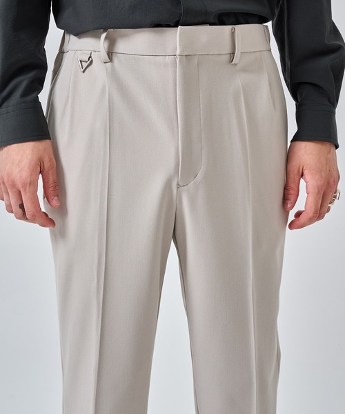 CITY TOKYO（シティトウキョウ）の「ハイストレッチスリムテーパードスラックス（スラックス・メンズ・グレイッシュベージュ/ブラック/ブラウン/ネイビー・2/3/1）」の9枚目の写真
