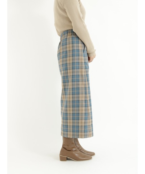Te chichi TERRASSE（テチチテラス）の「チェックタイトスカート（スカート・レディース・グレー/ブルー/グリーン・ﾌﾘ-）」の11枚目の写真