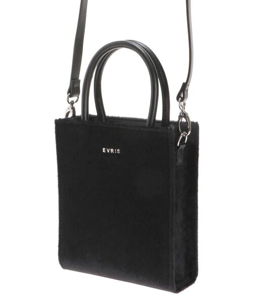 EVRIS（エヴリス）の「スクエアボックスショルダーバッグ（ショルダーバッグ・レディース・ブラック/その他1・FREE）」の15枚目の写真