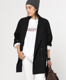 AP STUDIO リネンオーバージャケット黒 38 AP STUDIO リネンジャケット AP STUDIO リネンオーバージャケット黒 38