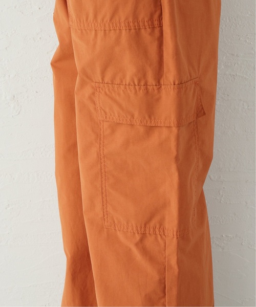 Oriens JOURNAL STANDARD(オリエンス ジャーナルスタンダード)の「《追加》C/NY Wide Cargo Pants/ コットンナイロンワイドカーゴパンツ(カーゴパンツ・レディース・ホワイト/カーキ/オレンジ・SMALL/MEDIUM)」の7枚目の写真