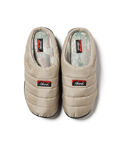 NANGA（ナンガ）の「【NANGA × SUBU】 AURORA WINTER SANDALS NA2243-3E510（サンダル・メンズ・オフホワイト/ブラック/ベージュ/ライトブラウン/ネイビー・1/2/0/3）」の4枚目の写真