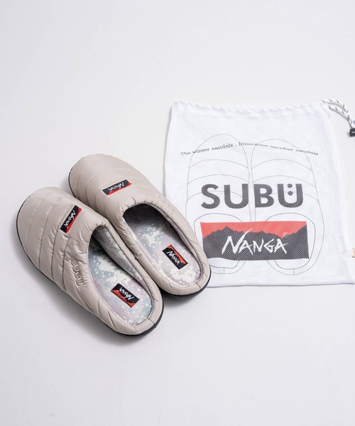 NANGA（ナンガ）の「【NANGA × SUBU】 AURORA WINTER SANDALS NA2243-3E510（サンダル・メンズ・オフホワイト/ブラック/ベージュ/ライトブラウン/ネイビー・1/2/0/3）」の15枚目の写真