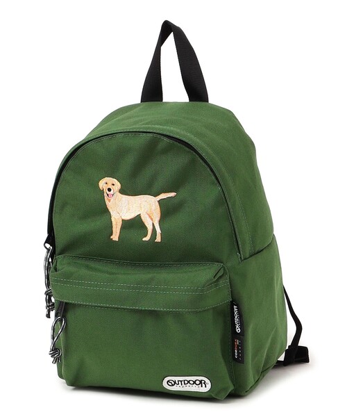 OUTDOOR PRODUCTS（アウトドアプロダクツ）の「【SHIPS any別注】OUTDOOR PRODUCTS: 刺繍 バックパック<KIDS>◇（バックパック/リュック・キッズ・グレー/ピンク/ブラック/ベージュ/グリーン/ライトブルー/オレンジ/グレー系その他/レッド/ライトグリーン/パープル・ONE SIZE）」の6枚目の写真