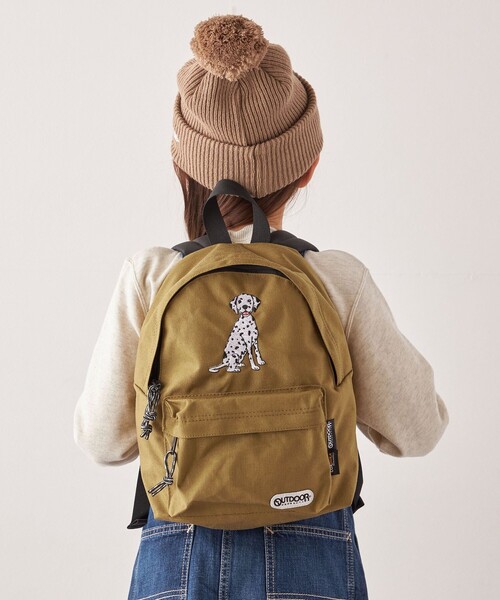 OUTDOOR PRODUCTS（アウトドアプロダクツ）の「【SHIPS any別注】OUTDOOR PRODUCTS: 刺繍 バックパック<KIDS>◇（バックパック/リュック・キッズ・グレー/ピンク/ブラック/ベージュ/グリーン/ライトブルー/オレンジ/グレー系その他/レッド/ライトグリーン/パープル・ONE SIZE）」の12枚目の写真