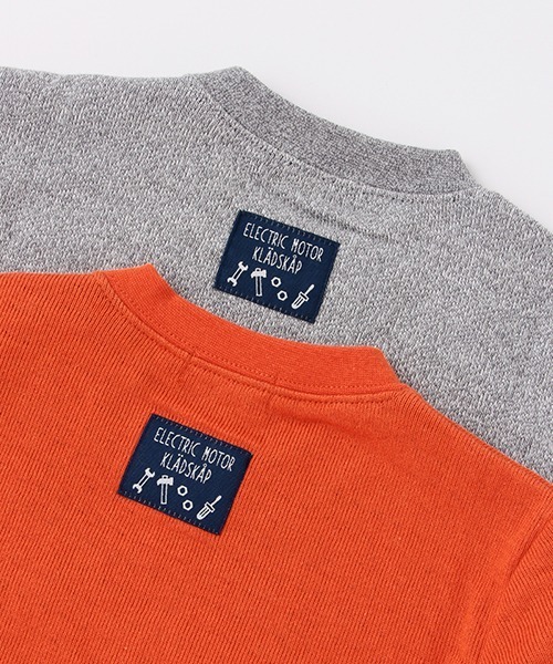 kladskap(クレードスコープ)の「工具接結長袖Tシャツ(Tシャツ/カットソー・キッズ・オレンジ/オフホワイト・110cm/90cm/120cm/130cm/100cm/80cm)」の8枚目の写真