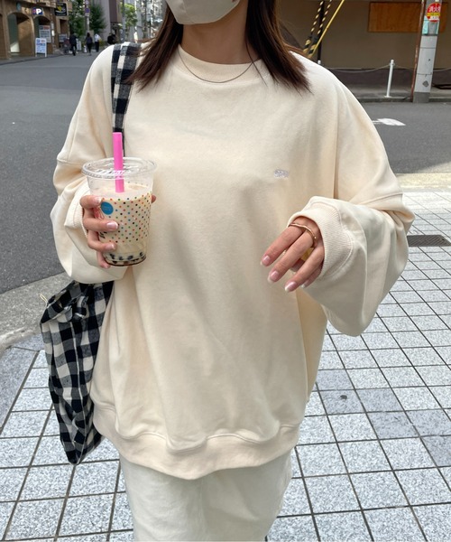 CPCM（シーピーシーエム）の「リバーシブルスウェット（スウェット・レディース・グレー/ブラック/アイボリー・2/1）」の4枚目の写真
