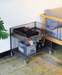 GEORGE'S | WEB限定 COLLEND ワイヤーワゴン ワイド シングル(収納グッズ)