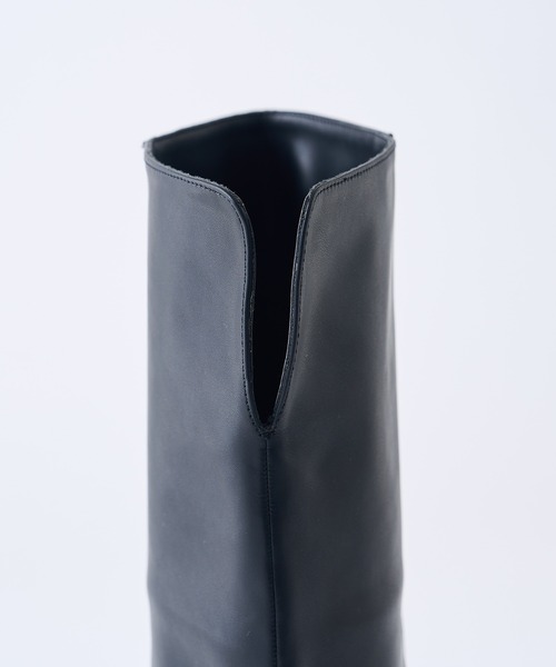 one after another NICE CLAUP(ワンアフターアナザーナイスクラップ)の「ニーハイブーツ(ブーツ・レディース・ブラック・SMALL/MEDIUM/LARGE)」の7枚目の写真