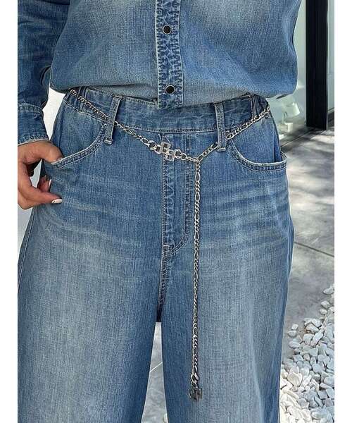 GYDA（ジェイダ）の「JEYSUS GGチェーンベルト（ベルト・レディース・ゴールド/シルバー・FREE）」の2枚目の写真