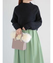 Te chichi | ラメ混ボトルネックニット(ニット/セーター)