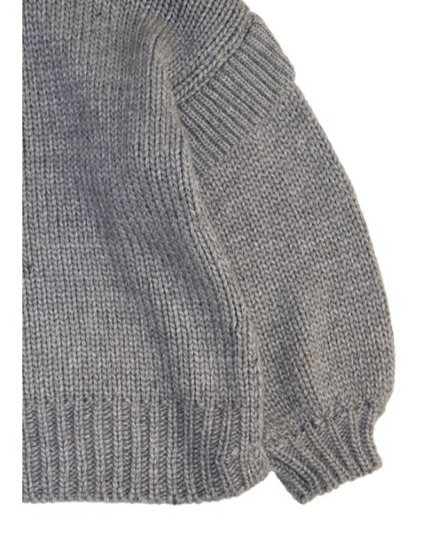 AMAIL（アマイル）の「Bulky wool knit（ニット/セーター・レディース・グレー/カーキ・FREE）」の12枚目の写真