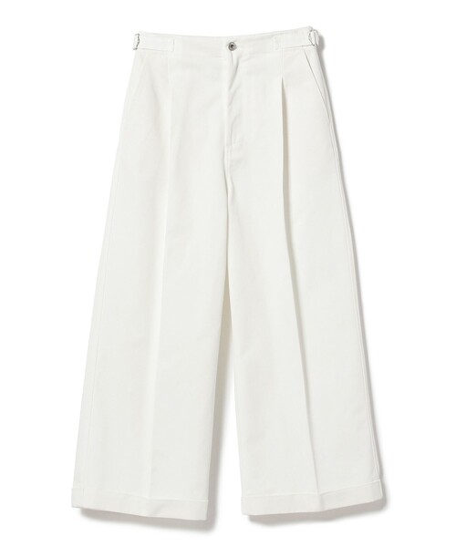 B:MING by BEAMS（ビーミングバイビームス）の「UNIVERSAL OVERALL × B:MING by BEAMS/ 別注 ワイドパンツ（その他パンツ・レディース・ホワイト/ライトブルー/ブラック・MEDIUM/SMALL）」の13枚目の写真