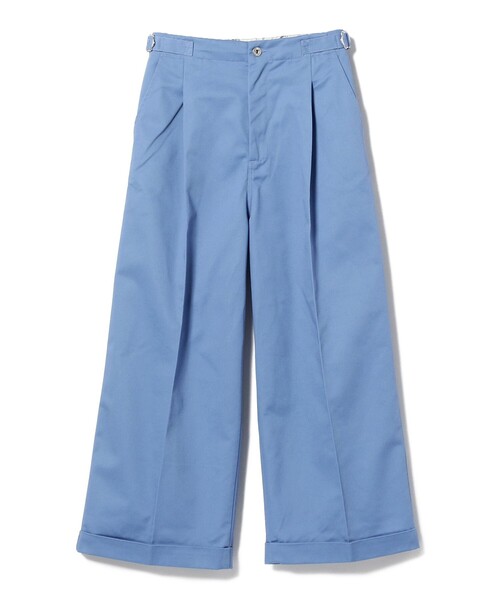 B:MING by BEAMS（ビーミングバイビームス）の「UNIVERSAL OVERALL × B:MING by BEAMS/ 別注 ワイドパンツ（その他パンツ・レディース・ホワイト/ライトブルー/ブラック・MEDIUM/SMALL）」の21枚目の写真