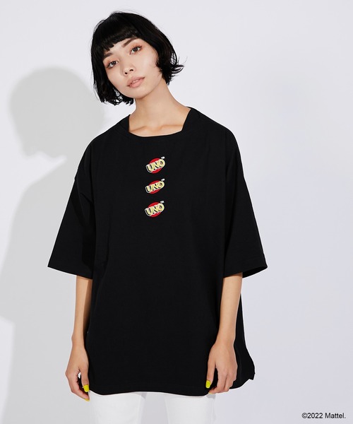 ear PAPILLONNER カットソー半袖 ear PAPILLONNER（イアパピヨネ）の「【UNO×ear PAPILLONNER