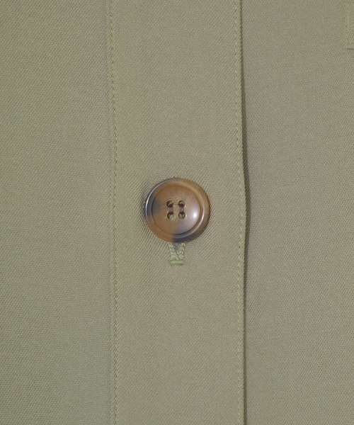 Honeys(ハニーズ)の「ミリタリージャケット(ミリタリージャケット・レディース・スミクロ/アイボリー/カーキ/グレイッシュベージュ・S/M/L)」の11枚目の写真