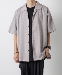 ATTACHMENT | PE/LI オープンカラー S/S シャツPE/LI POPLIN OPEN COLLAR S/S SHIRT(シャツ/ブラウス)
