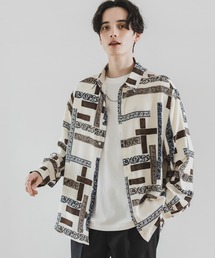 RAGEBLUE | ラグイージー/総柄デザインシャツ(シャツ/ブラウス)