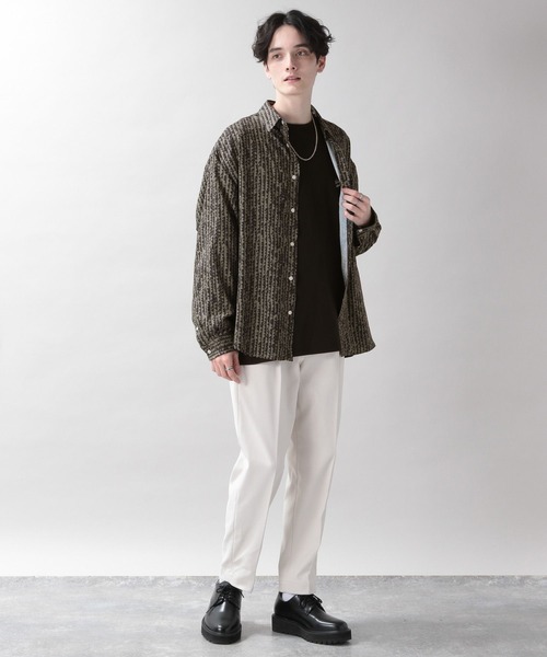 RAGEBLUE(レイジブルー)の「ラグイージー/総柄デザインシャツ(シャツ/ブラウス・メンズ・ダークグリーン/ブラック/ホワイト/ブラウン・MEDIUM/LARGE)」の22枚目の写真