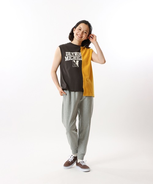 Champion（チャンピオン）の「【Champion/チャンピオン】レディース スリーブレスシャツ（タンクトップ・レディース・ネイビー/ホワイト/ブラック系その他・MEDIUM/LARGE）」の2枚目の写真